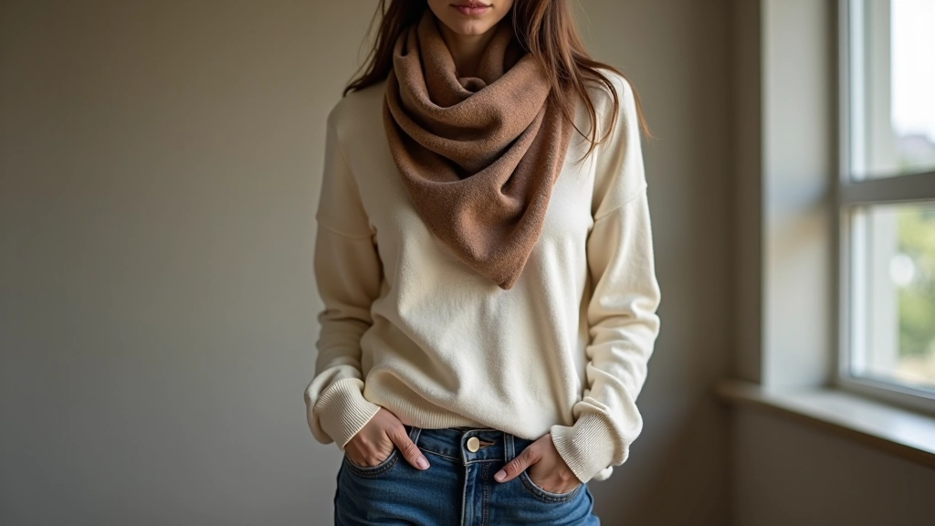 Person in everyday wearable outfit demonstrating balanced proportion, proper fit, and clear focal point in casual styling